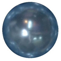 20mm Baby Blue Faux Pearl Acrylic Bubblegum Beads