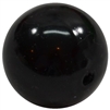 20mm Black Faux Pearl Acrylic Bubblegum Beads