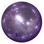 20mm Lavender Faux Acrylic Pearl Bubblegum Beads