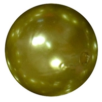 20mm Olive Green Faux Acrylic Pearl Bubblegum Beads