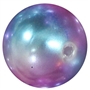 20mm Jewel Tone Ombre Faux Acrylic Pearl Bubblegum Beads