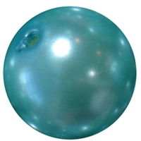 20mm Sky Blue Faux Acrylic Pearl Bubblegum Beads