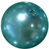 20mm Turquoise Faux Acrylic Pearl Bubblegum Beads
