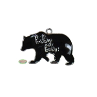 Baby Bear Enamel Pendant