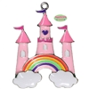 Rainbow Castle Enamel Pendant
