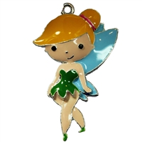 Tinkerbell Fairy Enamel Pendant