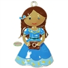 Princess Isabel Enamel Chunky Pendant