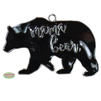 Mama Bear Enamel Pendant