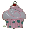 Enamel Decorated Cupcake Pendant