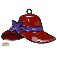 Red Hat Enamel Pendant