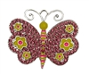 Butterfly Rhinestone Pendant