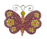 Butterfly Rhinestone Pendant