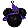 Rhinestone Halloween Mickey Pendant