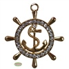 Nautical Enamel Pendant