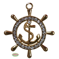 Nautical Enamel Pendant