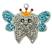 Rhinestone Tooth Fairy Pendant