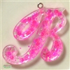 Handmade Monogram Resin B Pendant