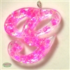 Handmade Monogram Resin G Pendant