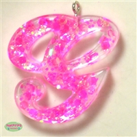 Handmade Monogram Resin G Pendant