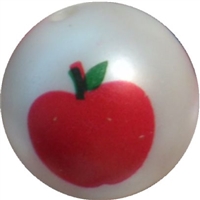 20mm Apple Print Beads