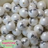 20mm Mom Print Matte Bead 20pc.