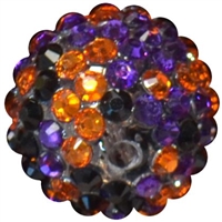 20mm Halloween Confetti Rhinestone Beads