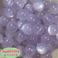 20mm Lavender Shimmer Bubble Style Acrylic Gumball Bead