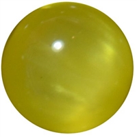 20mm Yellow Shiny Shimmer Style Acrylic Gumball Bead