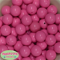 20mm Bubblegum Pink Acrylic Bubblegum Beads