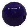 20mm Dark Purple Acrylic Bubblegum Beads