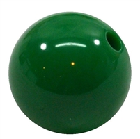 20mm Emerald Green Acrylic Bubblegum Beads