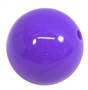 20mm Medium Purple Acrylic Bubblegum Beads