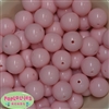 20mm Pale Pink Acrylic Bubblegum Beads