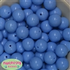 20mm Periwinkle Blue Acrylic Bubblegum Beads Bulk