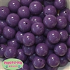 20mm Plum Acrylic Bubblegum Beads Bulk