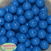 20mm Sky Blue Acrylic Bubblegum Beads