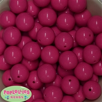 20mm Taffy Pink Acrylic Bubblegum Beads