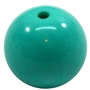 20mm Turquoise Acrylic Bubblegum Beads