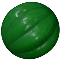 20mm Emerald Green Pumpkin Style Acrylic Bubblegum Bead