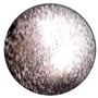 20mm Silver Stardust Bubblegum Beads
