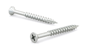 Flat Head Phillips (Type 17 w/ Nibs) Wood Screws