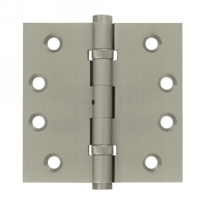 4" x 4" Extruded Solid Brass Full Mortise Two Bearing Butt Hinges