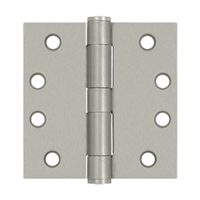 4" x 4" Full Mortise Standard Weight Plain Bearing Butt Hinges