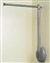 Tallman Single Rod Wardrobe Lift (Left Hand) 31-1/2" - Grey