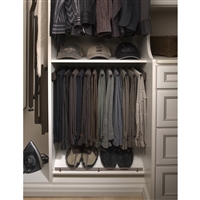 Sliding Pant Rack with Soft-Close Mechanism