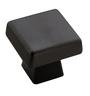 Eclectic Zinc Oversized Square Knob - 55273