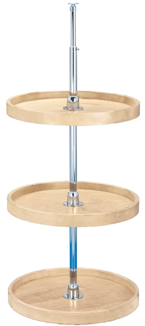 Wood Classics (3 Shelf) Full Circle Lazy Susan - Maple