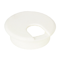 Plastic Grommet 2 1/2" - White