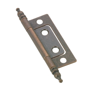 Classic Metal Bifold Hinge 3" H - Antique English