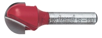 7/16" Round Nose Bit (1/4" Shank) - Carbide Tip